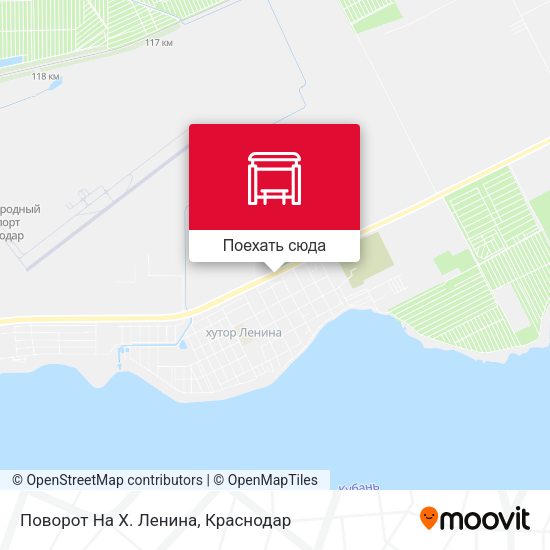 Карта Поворот На Х. Ленина