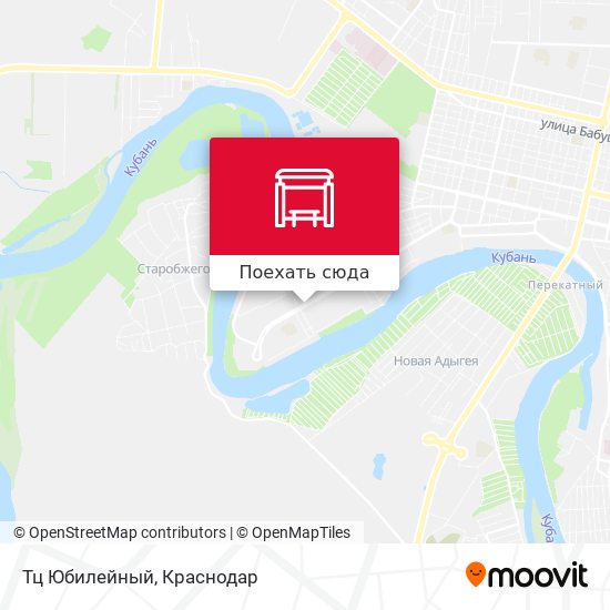 Карта Тц Юбилейный