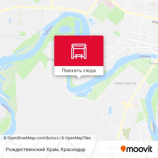 Карта Рождественский Храм