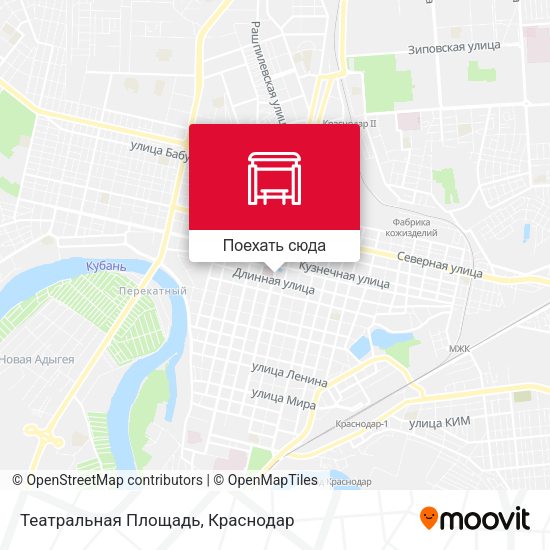 Карта Театральная Площадь