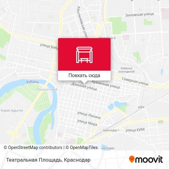 Карта Театральная Площадь