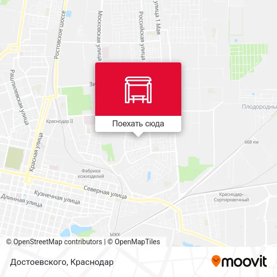 Карта Достоевского