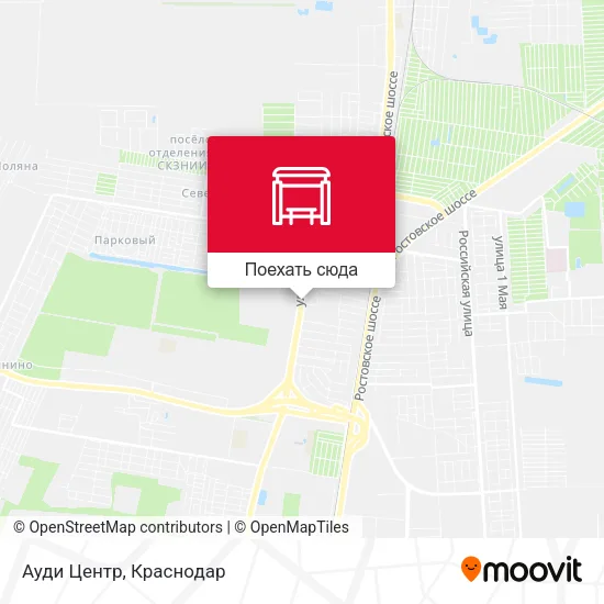 Карта Ауди Центр