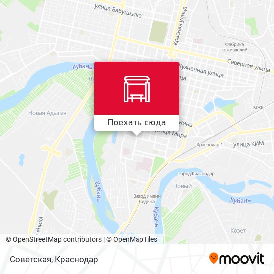 Карта Советская