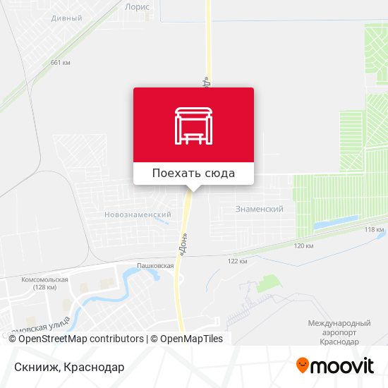 Карта Скнииж
