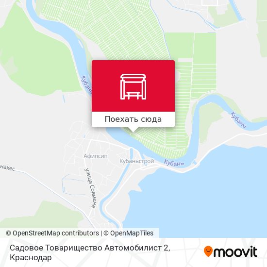 Карта Садовое Товарищество Автомобилист 2