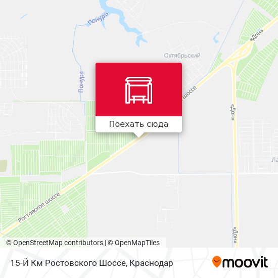 Карта 15-Й Км Ростовского Шоссе