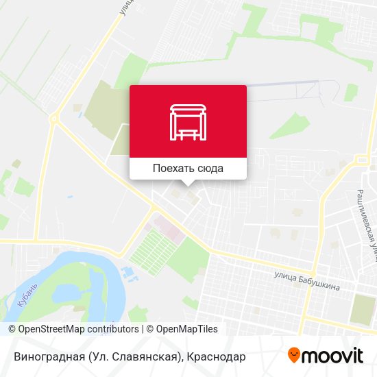 Карта Виноградная (Ул. Славянская)