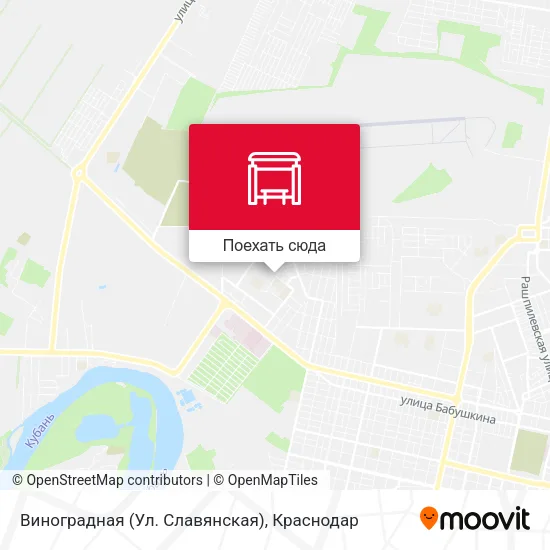 Карта Виноградная (Ул. Славянская)