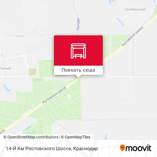 Карта 14-Й Км Ростовского Шоссе