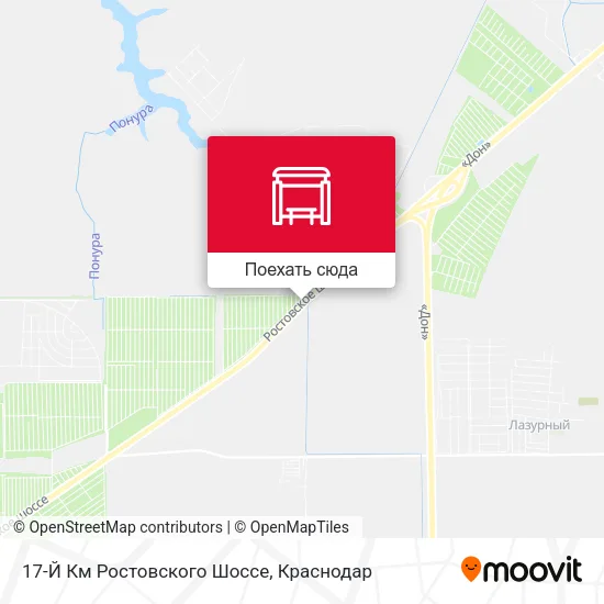 Карта 17-Й Км Ростовского Шоссе