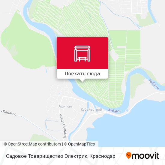 Карта Садовое Товарищество Электрик