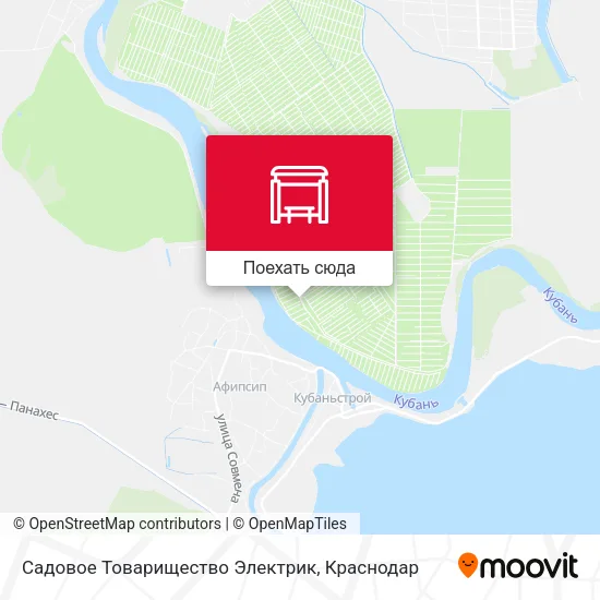 Карта Садовое Товарищество Электрик