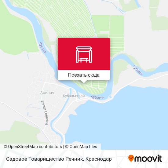 Карта Садовое Товарищество Речник