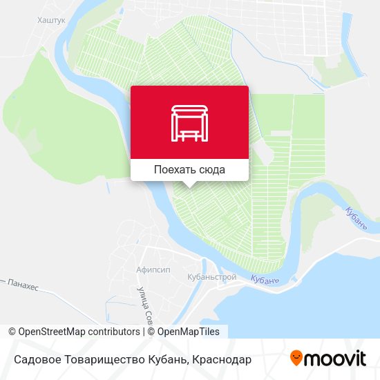 Карта Садовое Товарищество Кубань