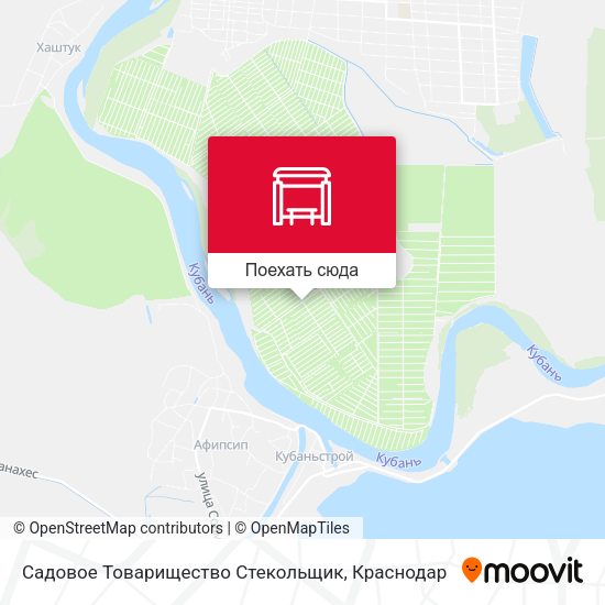 Карта Садовое Товарищество Стекольщик