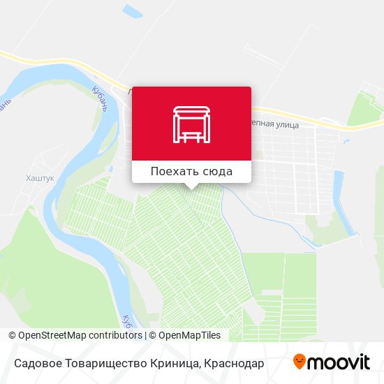 Карта Садовое Товарищество Криница