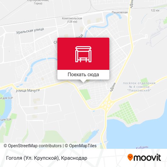 Карта Гоголя (Ул. Крупской)