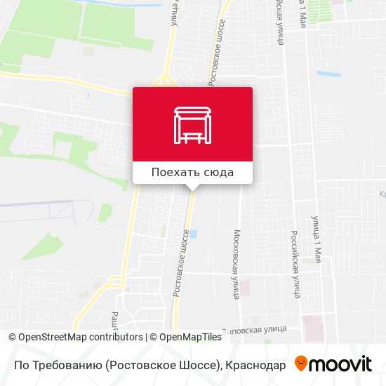 Карта По Требованию (Ростовское Шоссе)