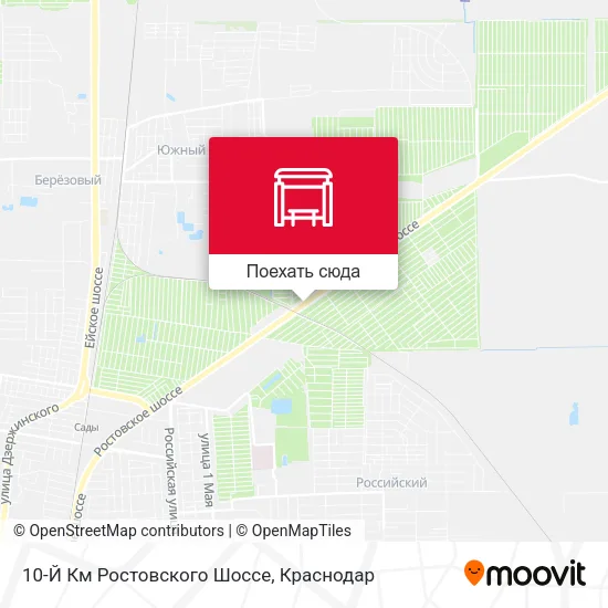 Карта 10-Й Км Ростовского Шоссе