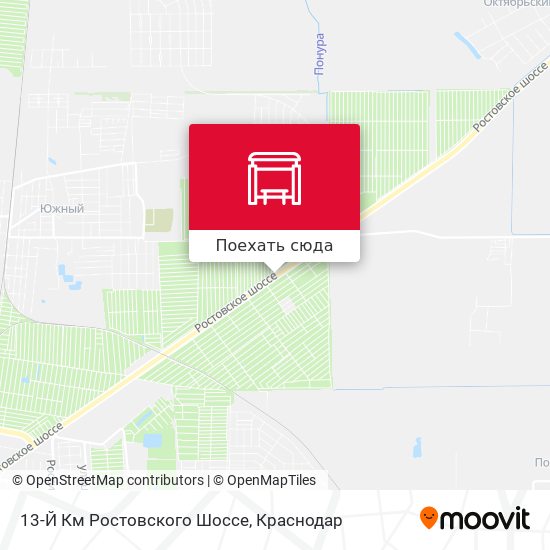 Карта 13-Й Км Ростовского Шоссе