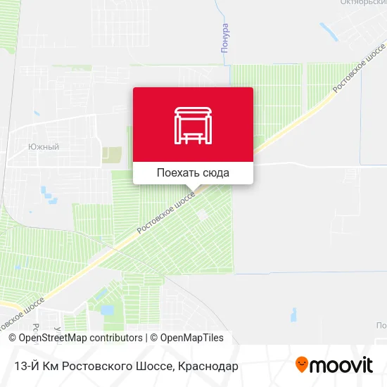Карта 13-Й Км Ростовского Шоссе