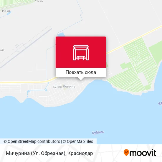 Карта Мичурина (Ул. Обрезная)
