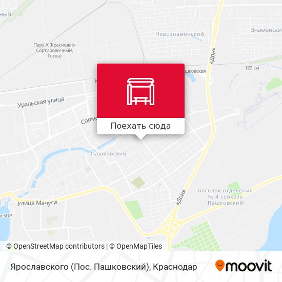 Карта Ярославского (Пос. Пашковский)