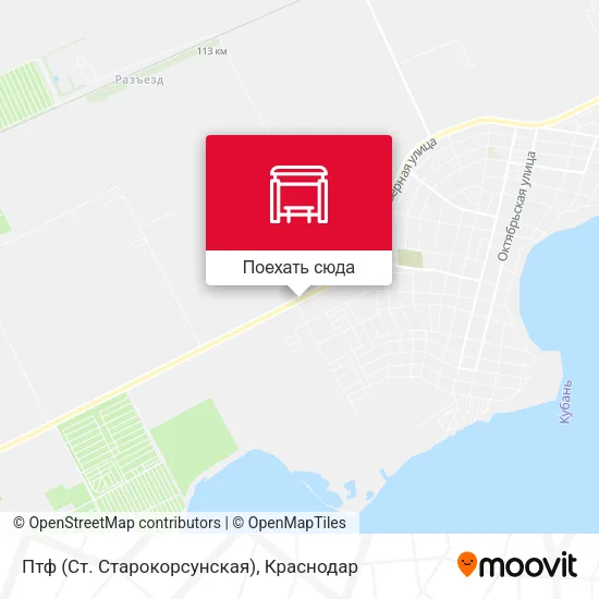 Карта Птф (Ст. Старокорсунская)
