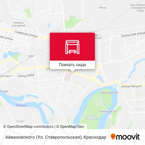 Карта Айвазовского (Ул. Ставропольская)