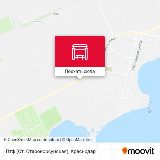 Карта Птф (Ст. Старокорсунская)