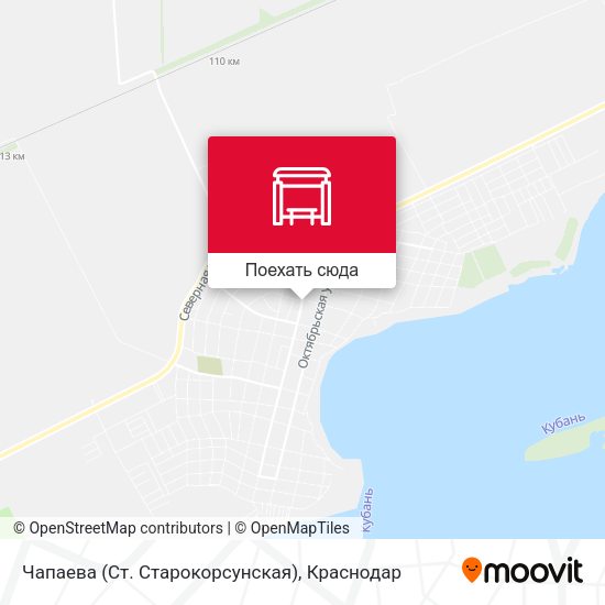 Карта Чапаева (Ст. Старокорсунская)