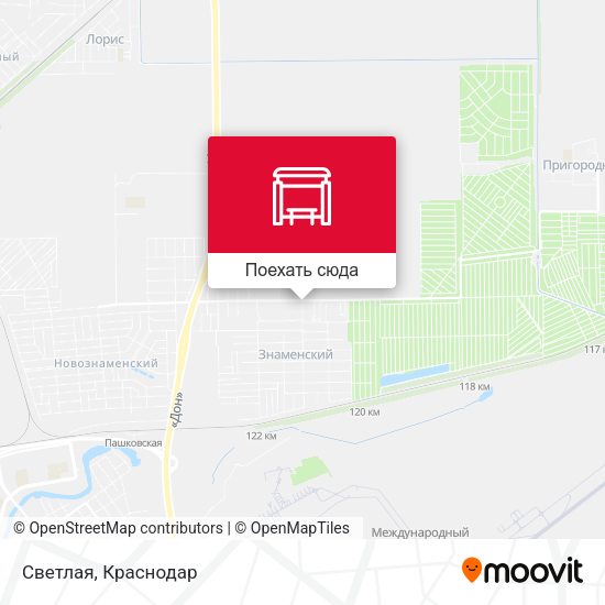 Карта Светлая