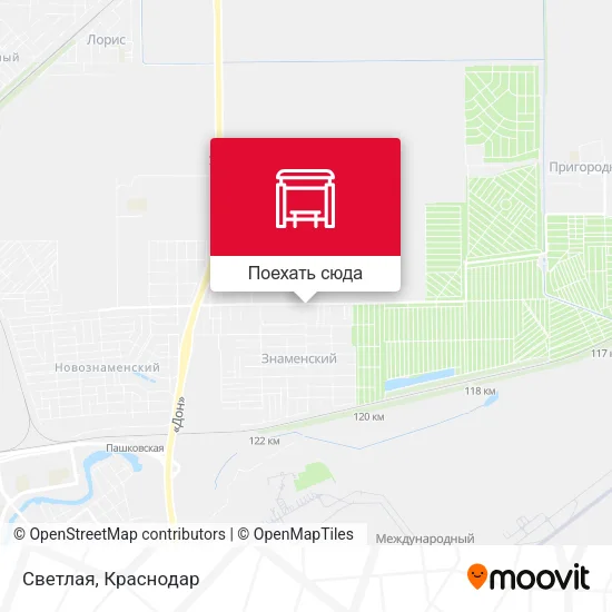 Карта Светлая