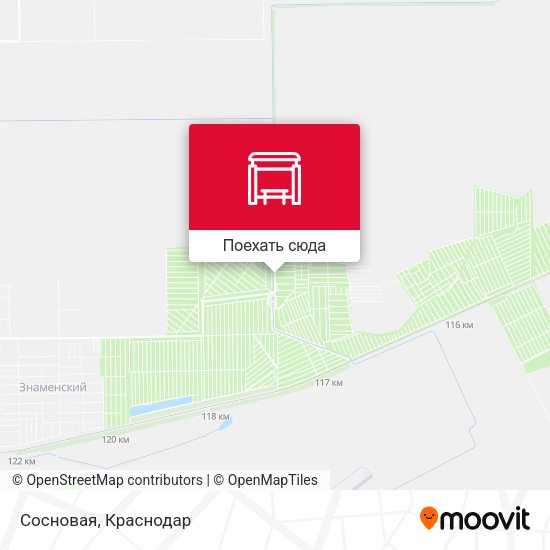Карта Сосновая
