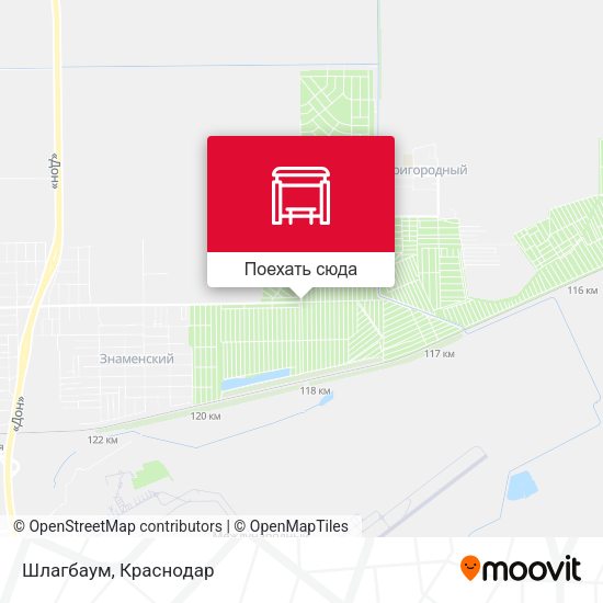 Карта Шлагбаум