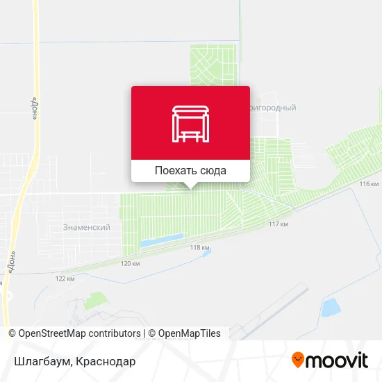 Карта Шлагбаум