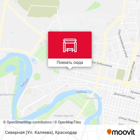 Карта Северная (Ул. Каляева)