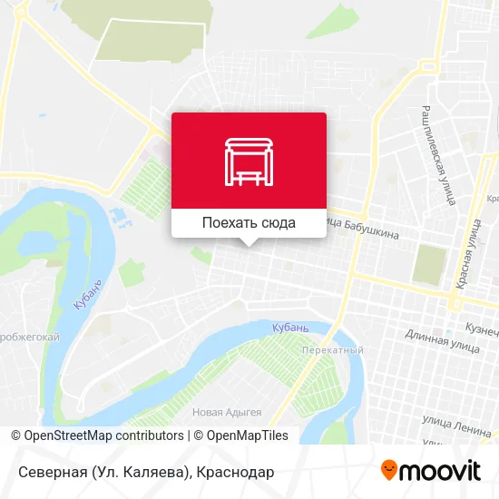 Карта Северная (Ул. Каляева)