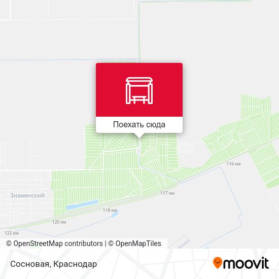 Карта Сосновая