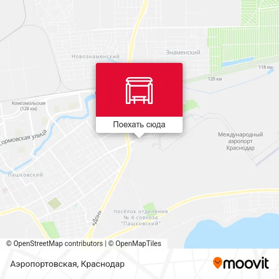 Карта Аэропортовская