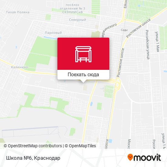 Карта Школа №6