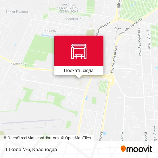 Карта Школа №6