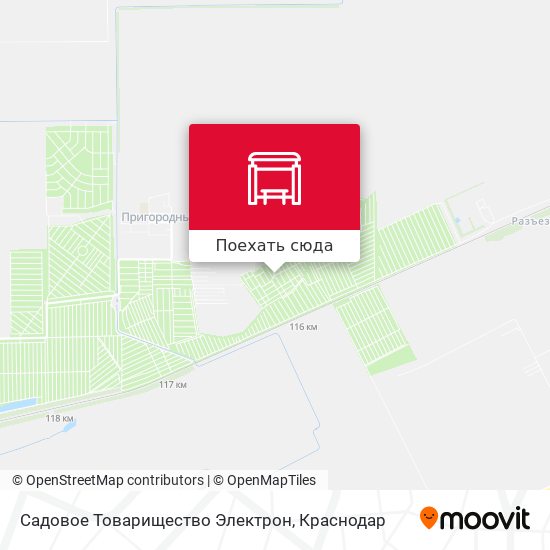 Карта Садовое Товарищество Электрон