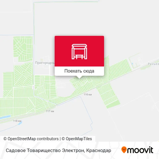 Карта Садовое Товарищество Электрон