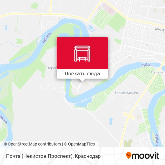 Карта Почта (Чекистов Проспект)