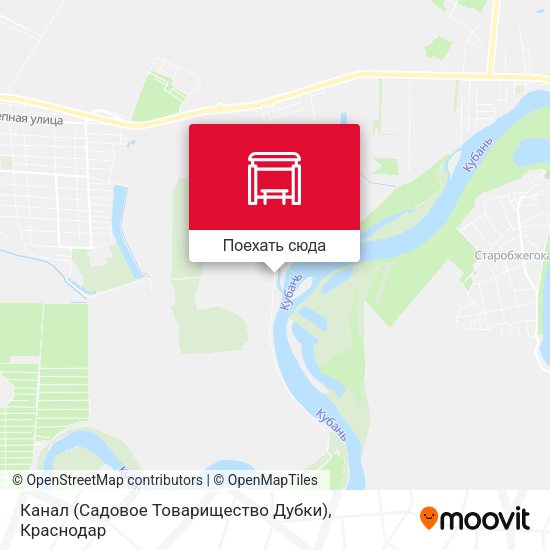Карта Канал (Садовое Товарищество Дубки)