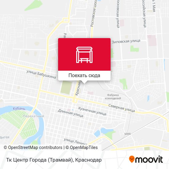Карта Тк Центр Города (Трамвай)