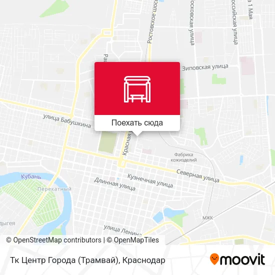 Карта Тк Центр Города (Трамвай)