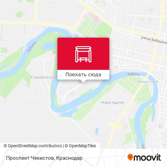 Карта Проспект Чекистов